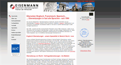 Desktop Screenshot of fachuebersetzungen.de